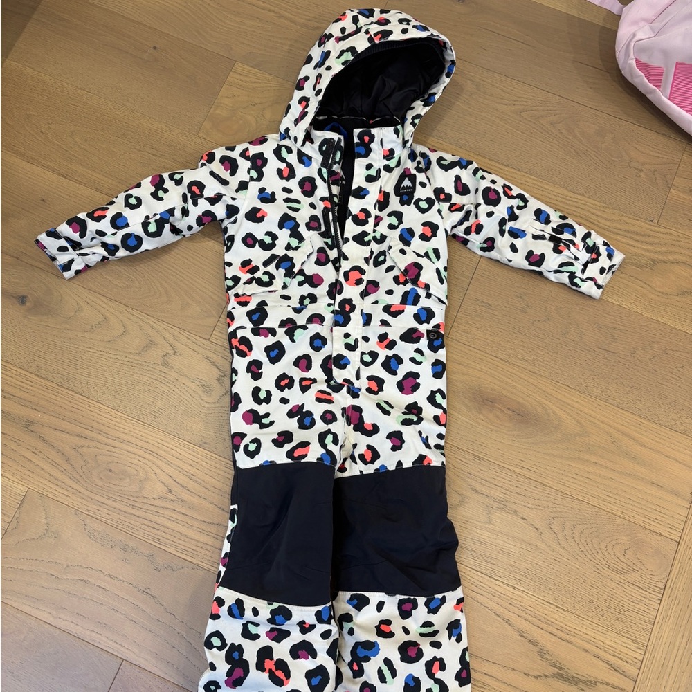 Burton Multicolor Leopard Print Kids Jacket